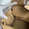 Semi-handmade beeswax stitching original leather Birkin 25cm