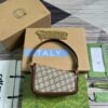 GUCCI underarm bag apricot brown
