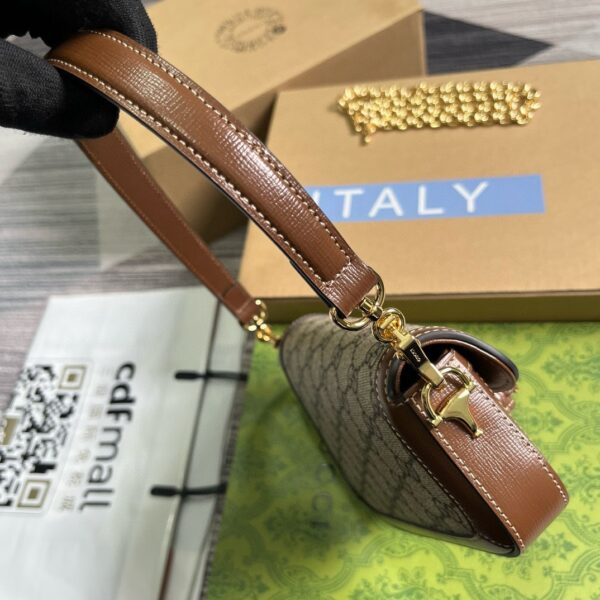 GUCCI underarm bag apricot brown