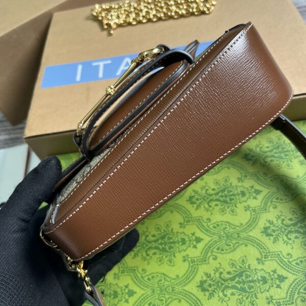 GUCCI underarm bag apricot brown