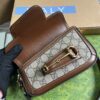 GUCCI underarm bag apricot brown