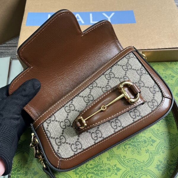 GUCCI underarm bag apricot brown