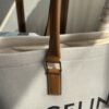 CelineCABAS canvas bag 190062 canvas yellow-brown