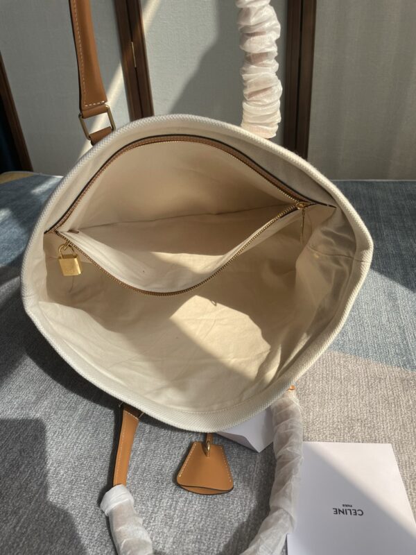CelineCABAS canvas bag 190062 canvas yellow-brown