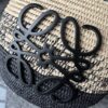 L𝒐𝒆𝒘𝒆🔥Raffia fiber and cow leather honeycomb basket handbag🧺