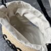 L𝒐𝒆𝒘𝒆🔥Raffia fiber and cow leather honeycomb basket handbag🧺