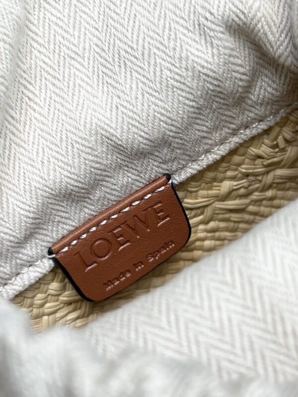 Loewe Anagram Basket Straw  Purely hand-woven