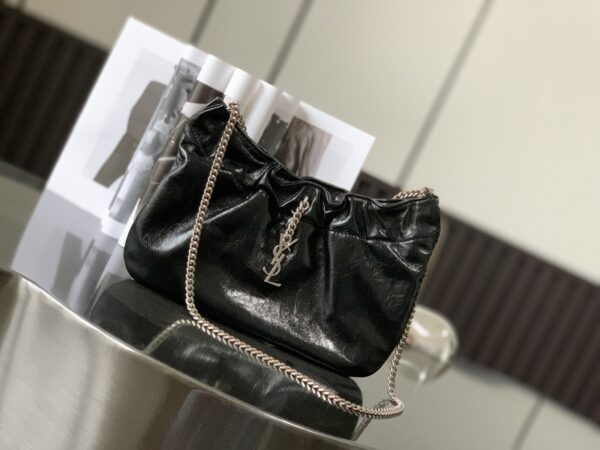 ysl Mini leather shoulder bag cloud-shaped underarm bag chain bag☁