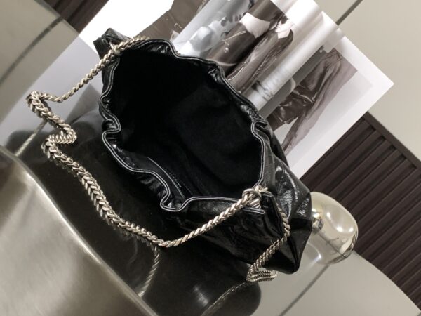 ysl Mini leather shoulder bag cloud-shaped underarm bag chain bag☁