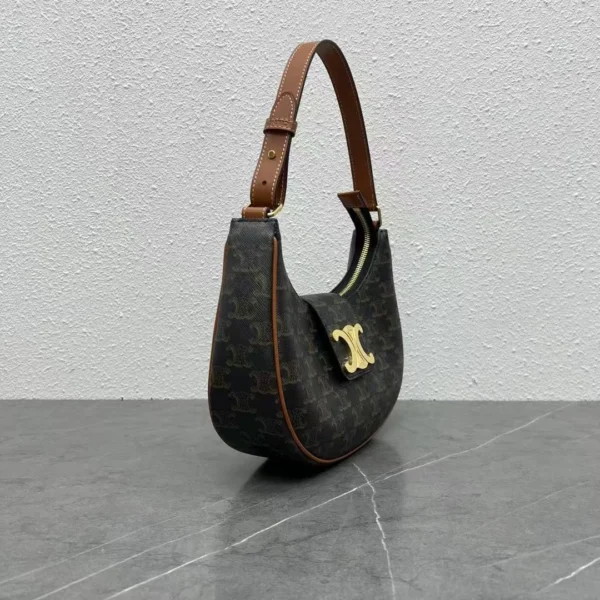 Underarm bag big logo old brown new product