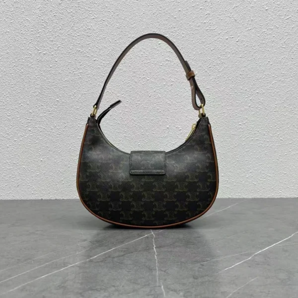 Underarm bag big logo old brown new product